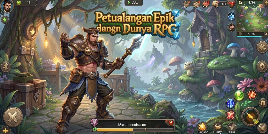 Gameplay 33L yang seru dan mendebarkan dalam petualangan RPG.