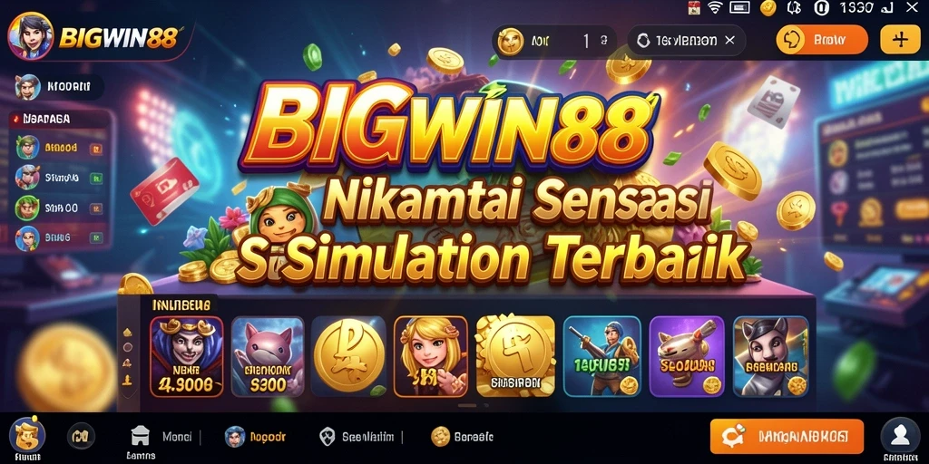 Tampilan Gameplay Seru dan Menarik di BIGWIN88