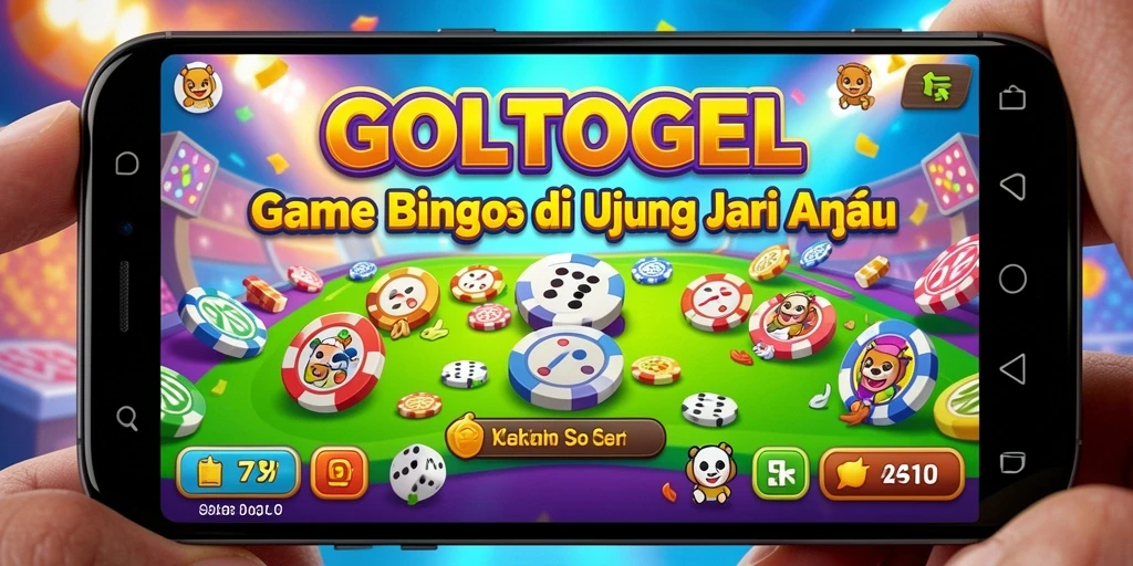 Tampilan gameplay GOLTOGEL yang seru dan menarik.