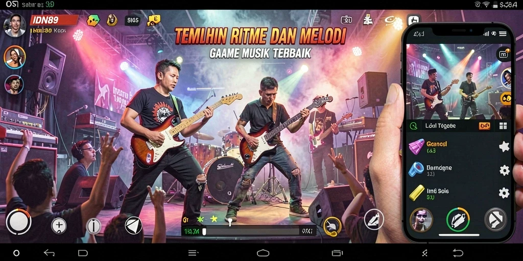 Tampilan gameplay IDN89 yang menyenangkan dan penuh warna.