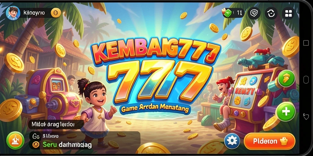 Screenshot utama KEMBANG777 menampilkan aksi gameplay yang seru.