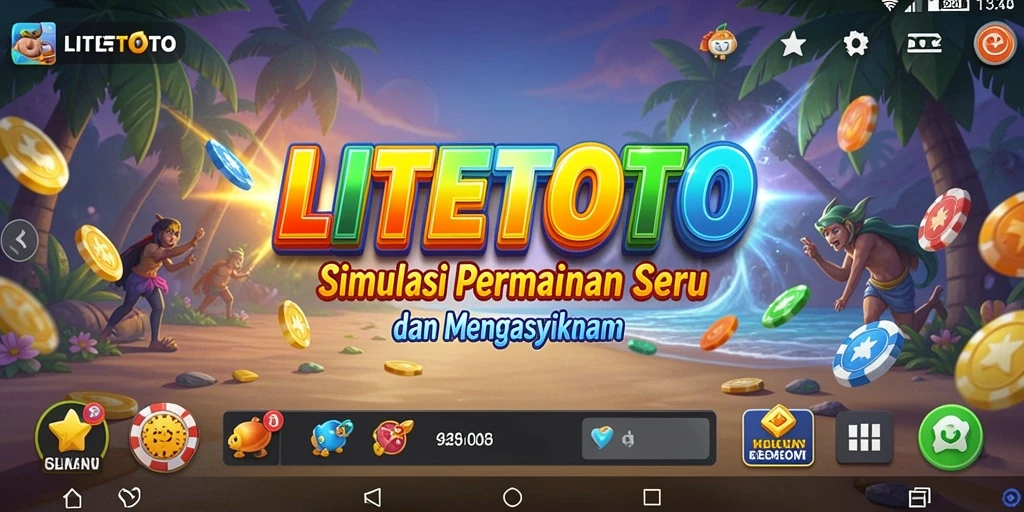 Tampilan menarik dari gameplay LITETOTO yang seru.