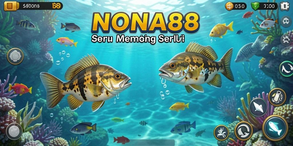 Tangkapan besar dalam NONA88 menunjukkan aksi memancing yang seru.