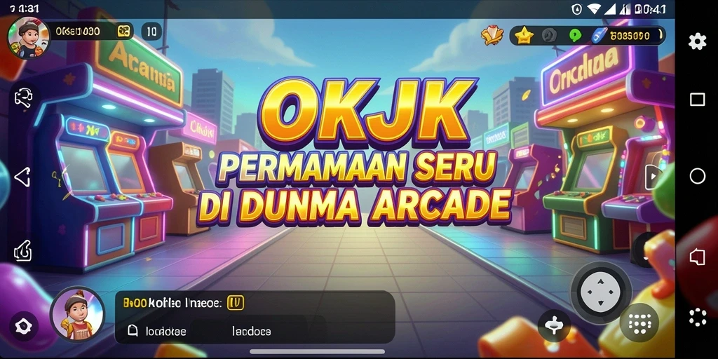 Tangkapan layar gameplay OKJK menunjukkan aksi seru dan tantangan permainan.