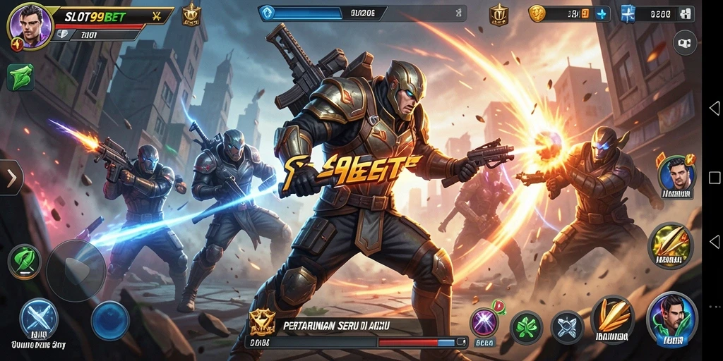 Gameplay SLOT99BET yang seru dan penuh aksi.